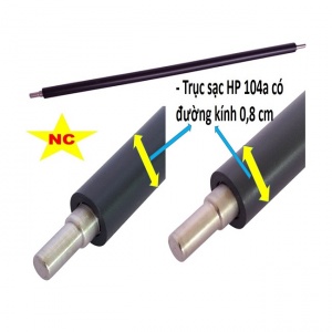 Trục sạc HP 104a (1104A) cho máy in HP Neverstop Laser 1000A, 1000W, 1200A, 1200W